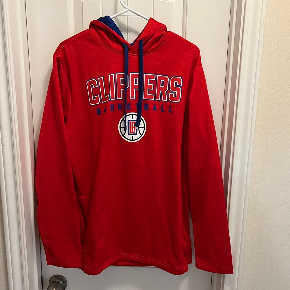 Los Angeles Clippers Red Basketball Hoodie